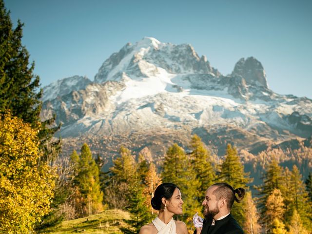 Le mariage de Huisang et Alexandre à Chamonix-Mont-Blanc, Haute-Savoie 57