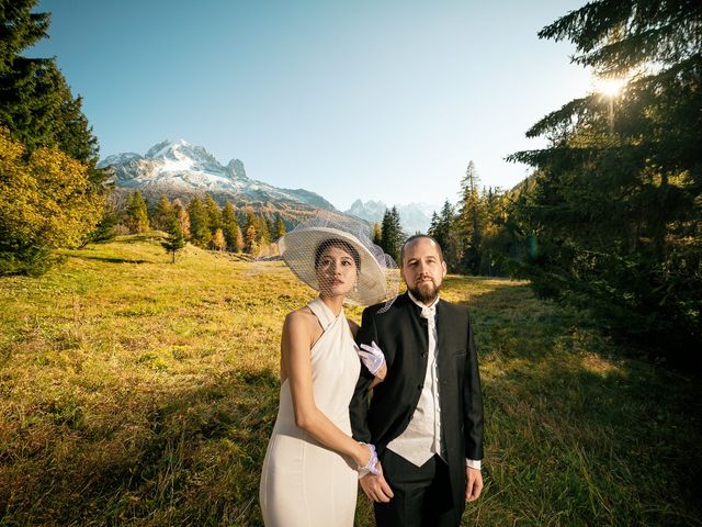 Le mariage de Huisang et Alexandre à Chamonix-Mont-Blanc, Haute-Savoie 58