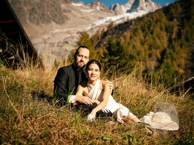 Le mariage de Huisang et Alexandre à Chamonix-Mont-Blanc, Haute-Savoie 64