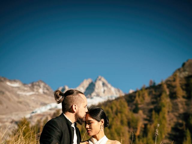 Le mariage de Huisang et Alexandre à Chamonix-Mont-Blanc, Haute-Savoie 65