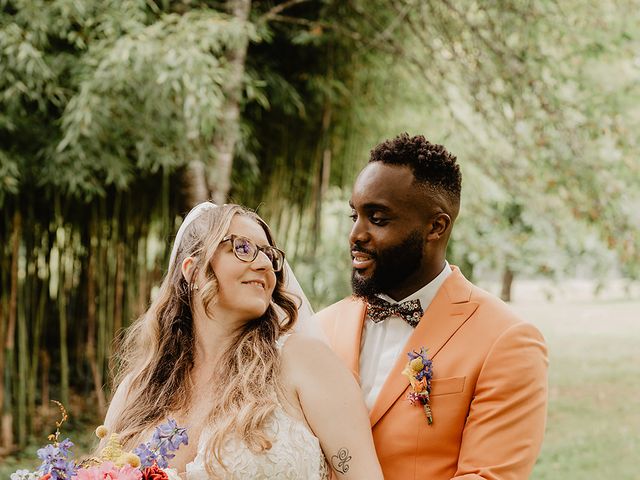 Le mariage de Coco  et Marion  à Saint-Aulaye, Dordogne 8