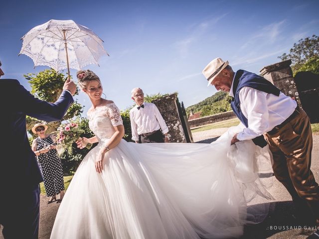 Le mariage de Victor  et Mathilde  à Arlay, Jura 17