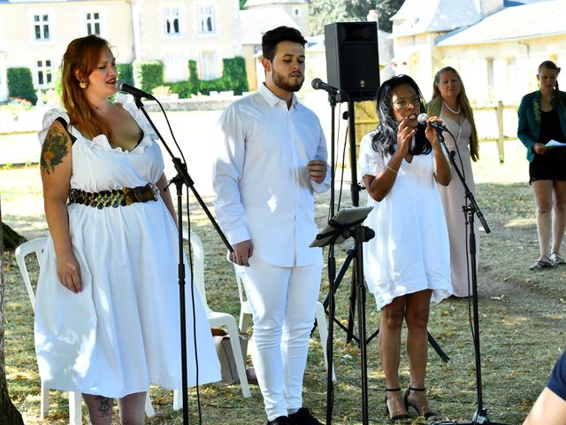 Le mariage de Jean et Aude à Lusignan, Vienne 37