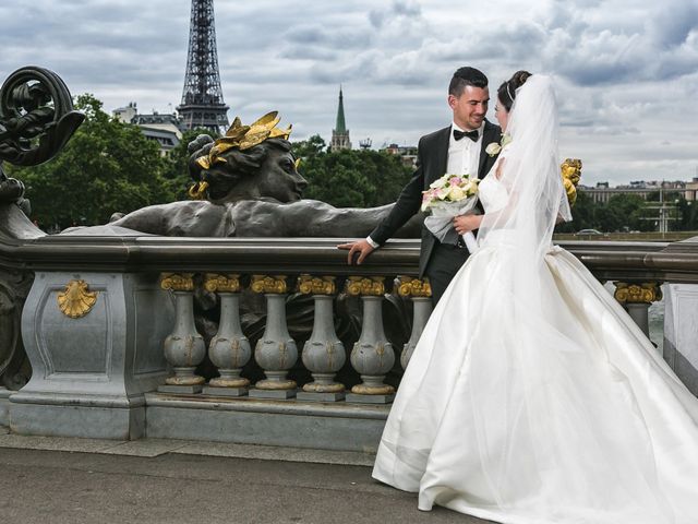 Le mariage de David et Aravnie à Paris, Paris 15