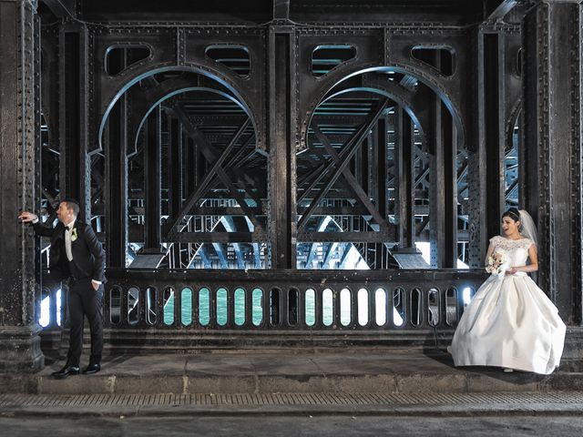 Le mariage de David et Aravnie à Paris, Paris 16