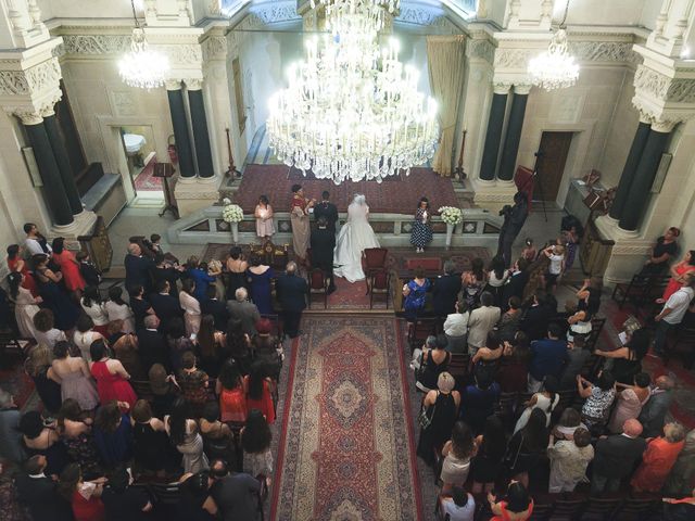 Le mariage de David et Aravnie à Paris, Paris 20