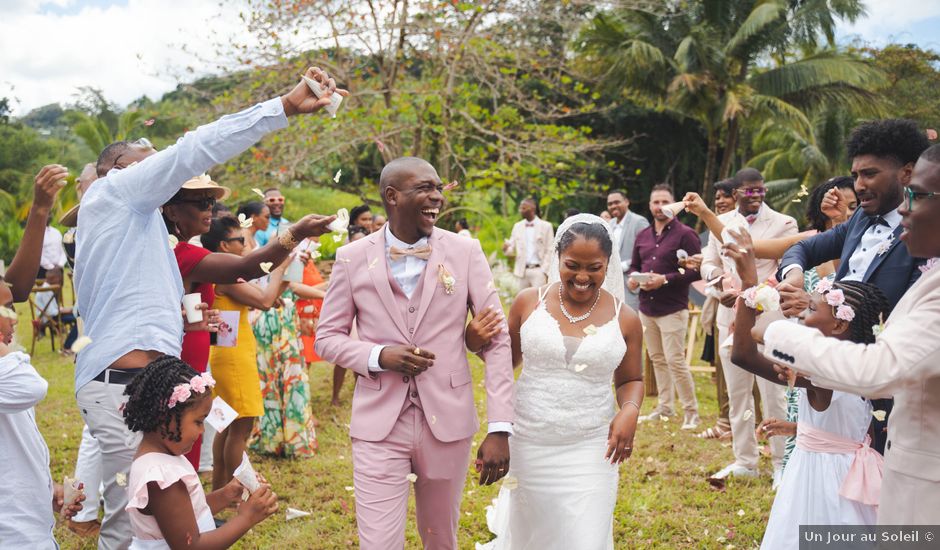 Le mariage de Nathan et Lya à Saint-Esprit, Martinique