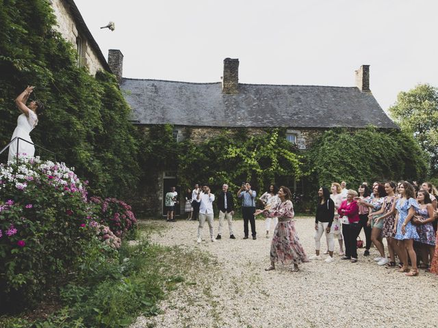 Le mariage de William et Margot à Augan, Morbihan 43