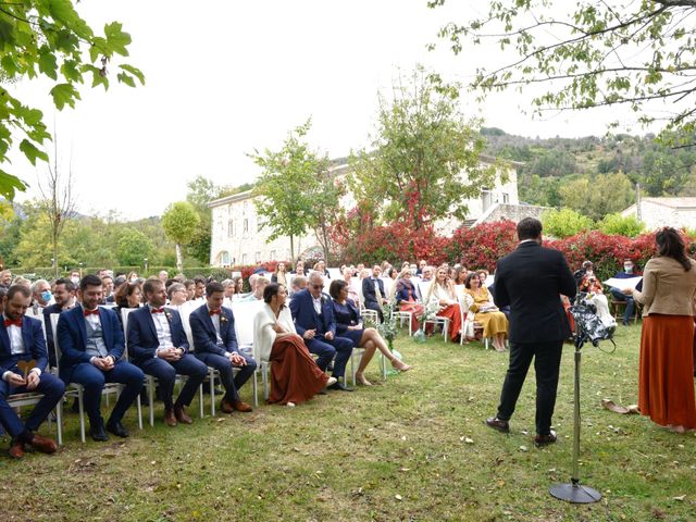 Le mariage de Lucas et Margot à Jaujac, Ardèche 14