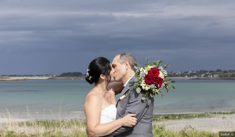 Le mariage de Sylvain et Céline à Saint-Pabu, Finistère