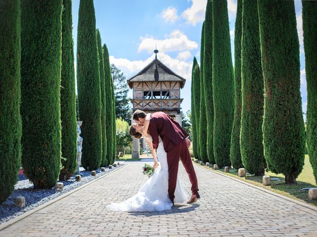 Le mariage de Martin et Alexandra à Vonnas, Ain 4