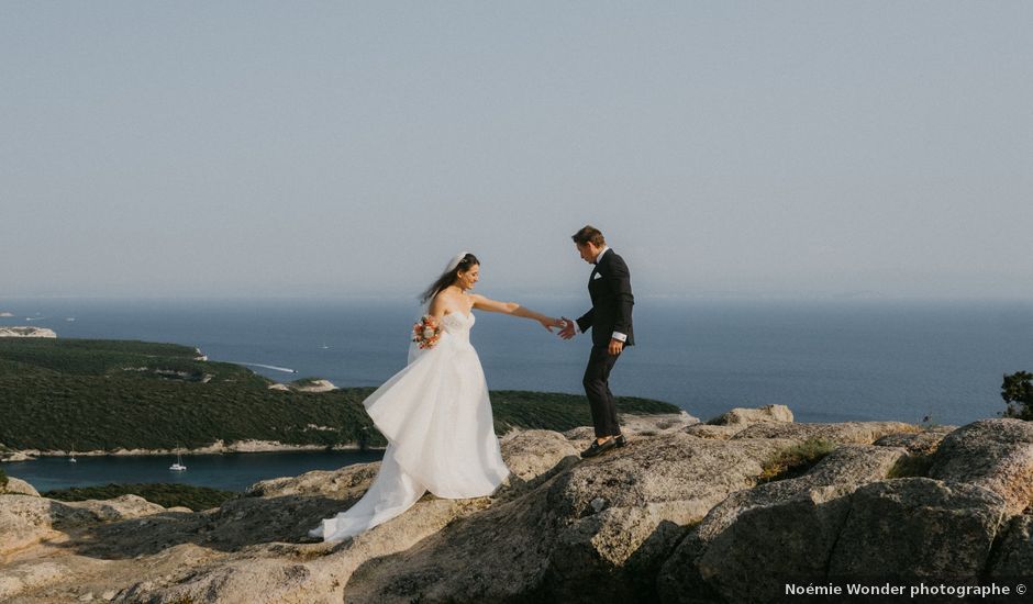 Le mariage de Franck et Michelle à Bonifacio, Corse