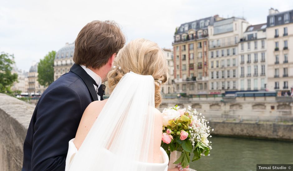 Le mariage de Jostein et Louise à Paris, Paris