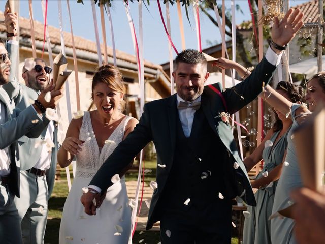 Le mariage de Julien et Céline à Aillas, Gironde 20