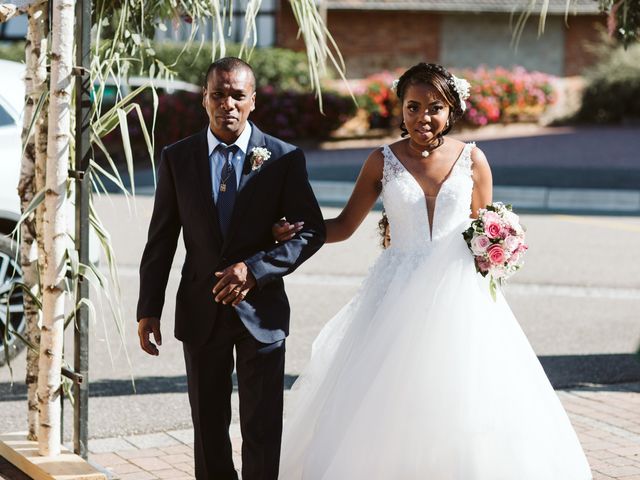 Le mariage de Julien et Gloria à Surbourg, Bas Rhin 6