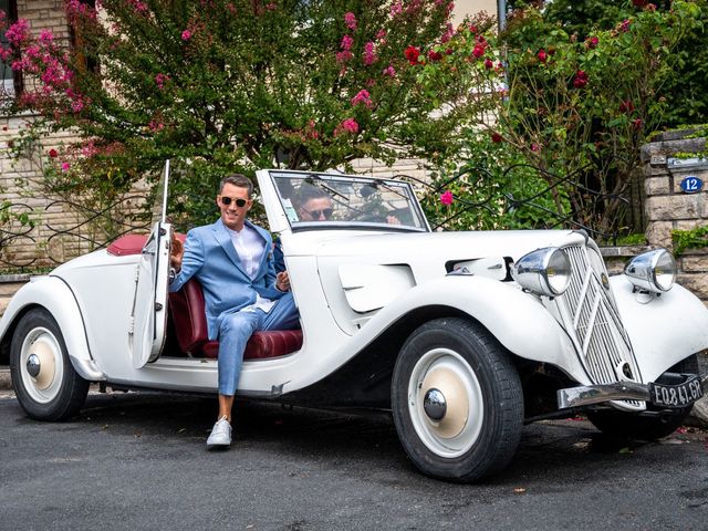 Le mariage de Cyril et Aline à Saint-Astier, Dordogne 30