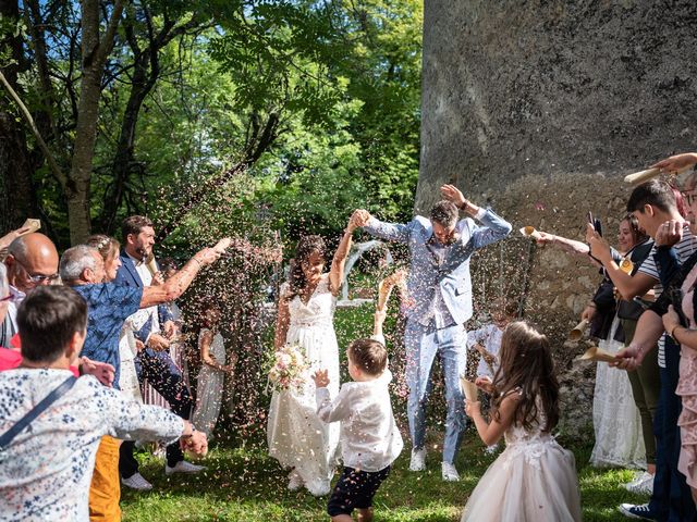 Le mariage de Cyril et Aline à Saint-Astier, Dordogne 58