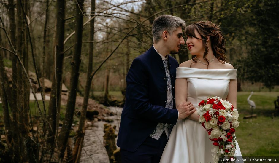 Le mariage de Aurélien et Florence à Oberhaslach, Bas Rhin