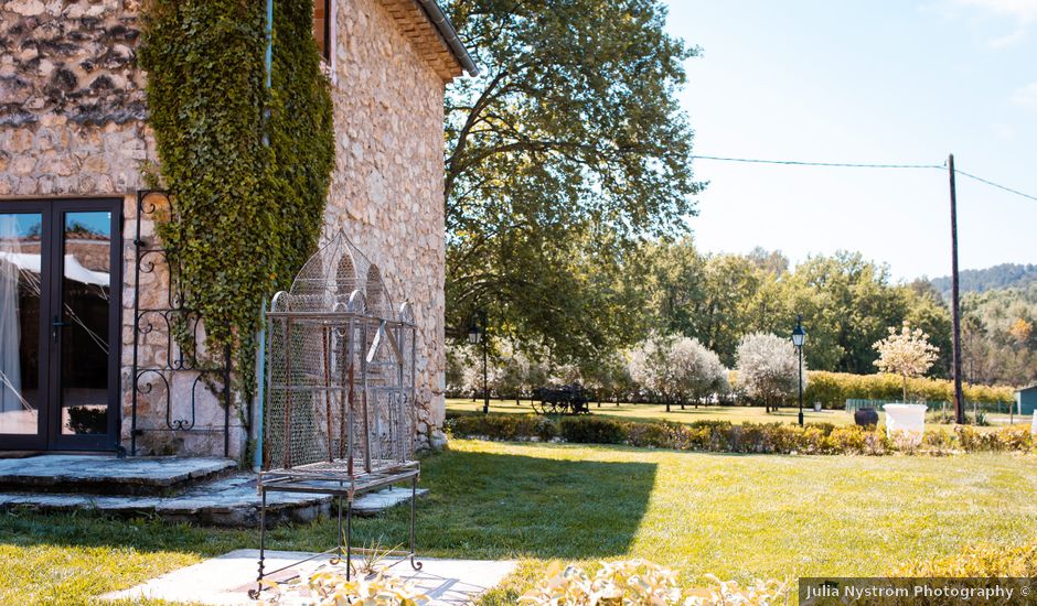 Le mariage de Capucine et Nicolas à Villecroze, Var