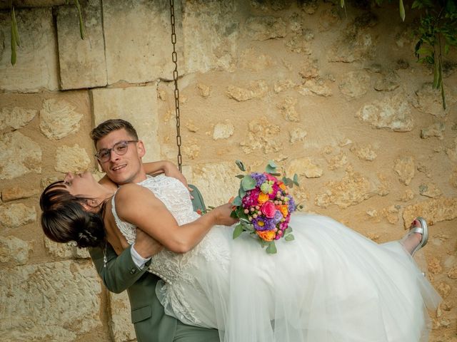 Le mariage de Quentin et Emilie à Saint-Front-de-Pradoux, Dordogne 8