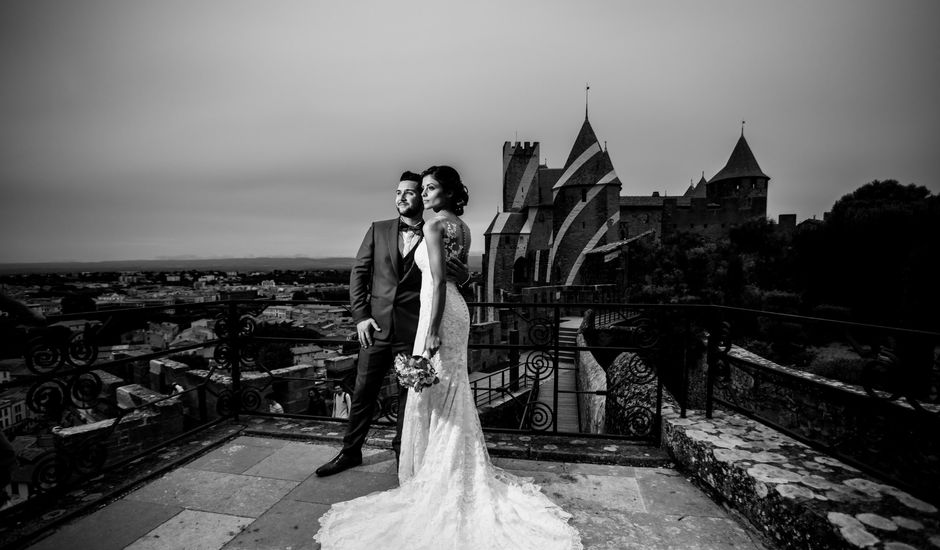 Le mariage de Mathieu et Marina à Carcassonne, Aude