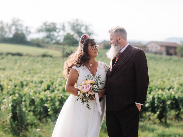 Le mariage de Jean et Virginie à Charnay, Rhône 41