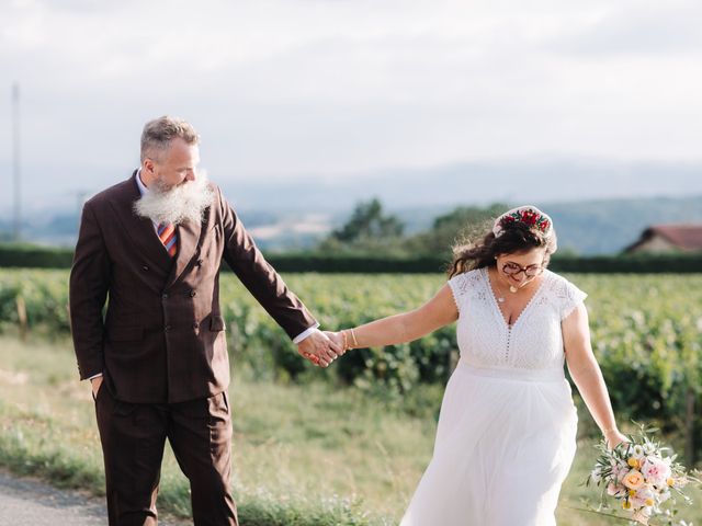 Le mariage de Jean et Virginie à Charnay, Rhône 43