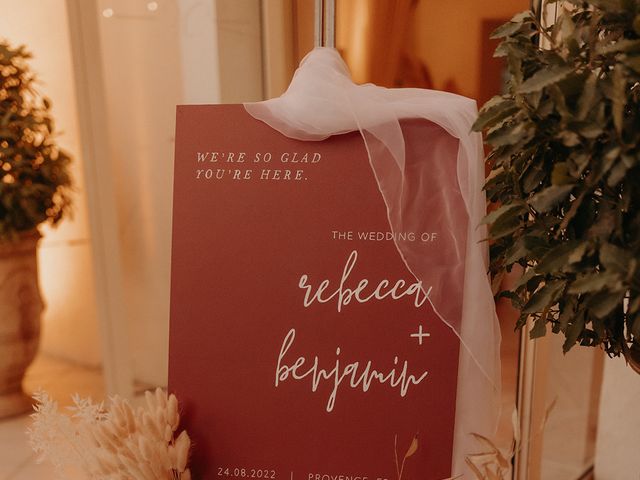 Le mariage de Benjamin et Rebecca à Pierrefeu-du-Var, Var 13