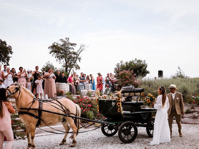 Le mariage de Marie et Vincent à Lapenne, Ariège 31