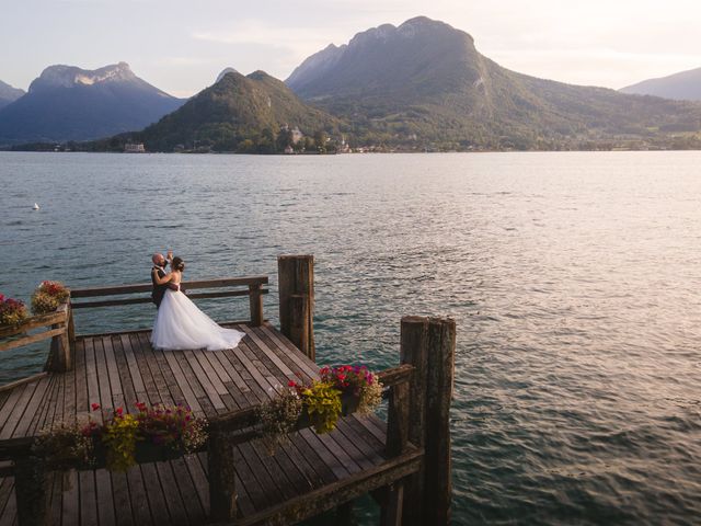 Le mariage de Matthieu et Laure Anne à Talloires, Haute-Savoie 1