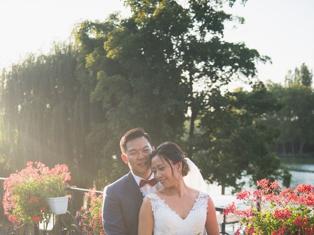 Le mariage de Fred et Laure à Paris, Paris 90