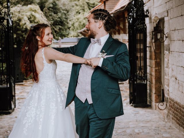 Le mariage de Valentin et Axelle à Fléchin, Pas-de-Calais 92