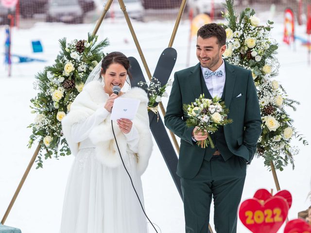 Le mariage de Nils et Chloé à La Giettaz, Savoie 40