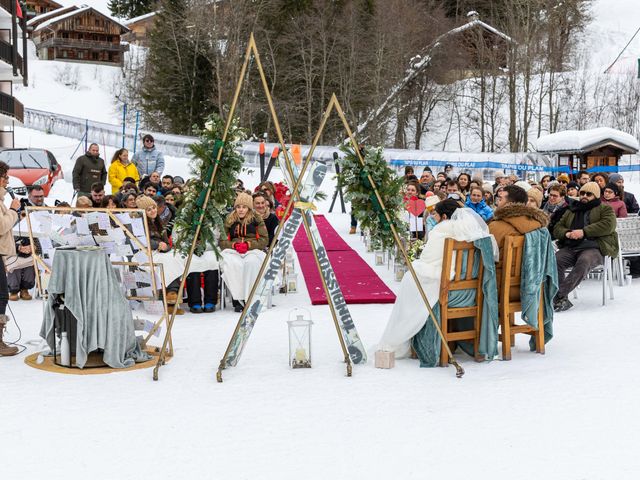 Le mariage de Nils et Chloé à La Giettaz, Savoie 41