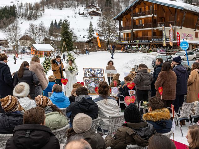 Le mariage de Nils et Chloé à La Giettaz, Savoie 42