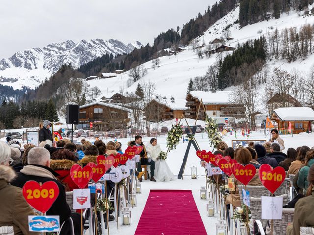 Le mariage de Nils et Chloé à La Giettaz, Savoie 43