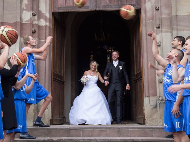 Le mariage de Damien et Cécilia à Blodelsheim, Haut Rhin 21