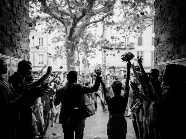 Le mariage de Martin et Laurène à Réalmont, Tarn 1