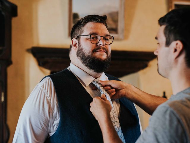 Le mariage de Mathias et Valentine à Brenthonne, Haute-Savoie 11