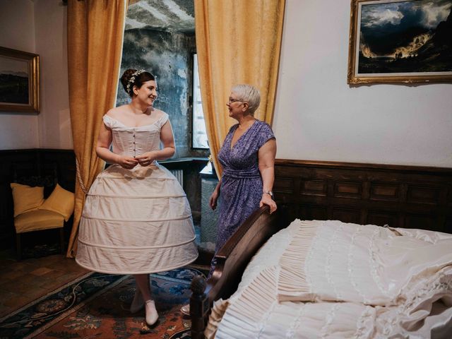 Le mariage de Mathias et Valentine à Brenthonne, Haute-Savoie 12