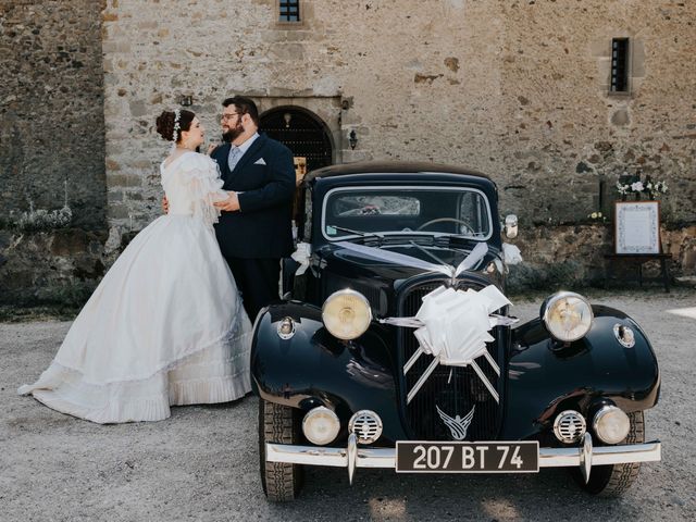 Le mariage de Mathias et Valentine à Brenthonne, Haute-Savoie 20