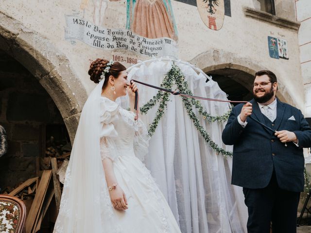 Le mariage de Mathias et Valentine à Brenthonne, Haute-Savoie 34
