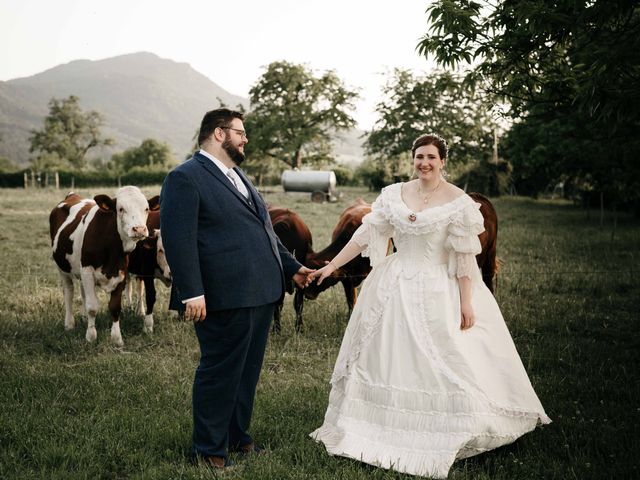 Le mariage de Mathias et Valentine à Brenthonne, Haute-Savoie 48