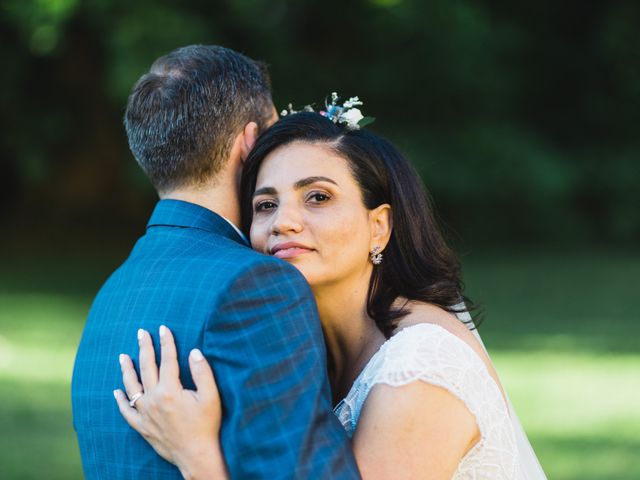 Le mariage de David et Véra à Vigeois, Corrèze 1