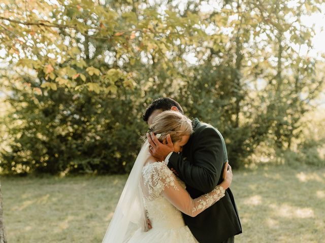 Le mariage de Romaric et Astrid à Saint-Astier, Dordogne 1