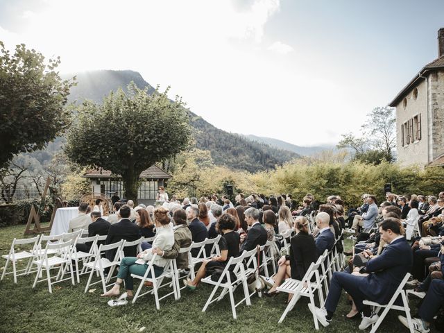 Le mariage de Jean François et Pauline à Faverges, Haute-Savoie 41