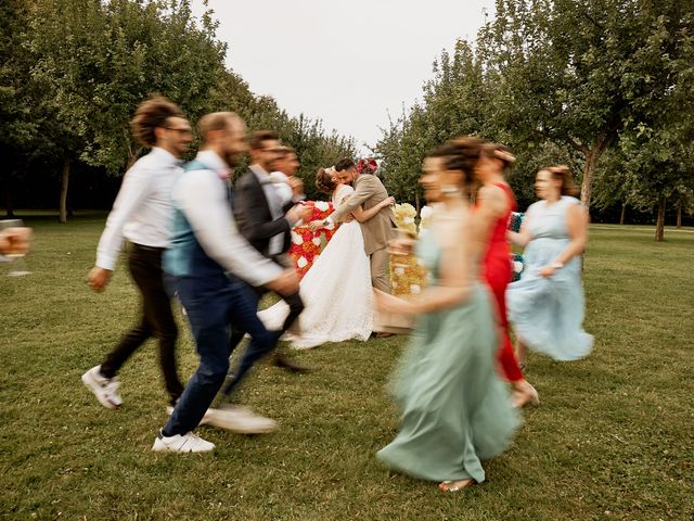 Le mariage de Valentin et Élodie à Avoine, Orne 44