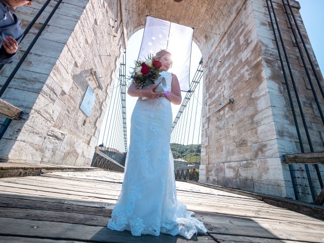 Le mariage de Geoffrey et Julie à Tournon-sur-Rhône, Ardèche 9