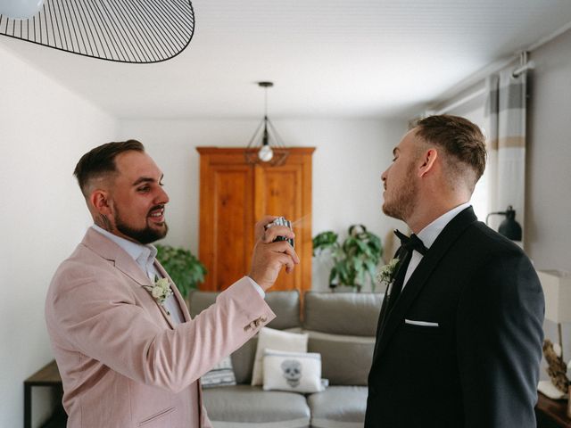 Le mariage de Maxime et Aline à Saint-Sulpice-de-Faleyrens, Gironde 19