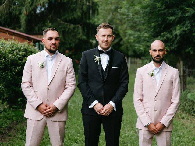 Le mariage de Maxime et Aline à Saint-Sulpice-de-Faleyrens, Gironde 24